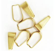 Stainless Steel Gold Pvd Bail Jewelry Part 24pcs